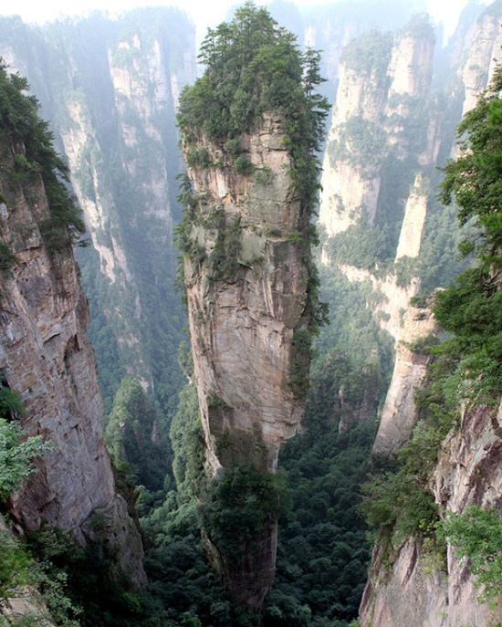 Горы Тяньцзу, Китай 